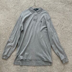 Polo Ralph Lauren Men's Long Sleeve Polo Shirt, Medium